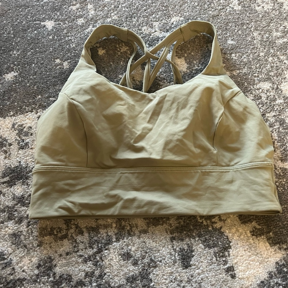 Lululemon free to be serene bra longline. Size 10. Never worn.